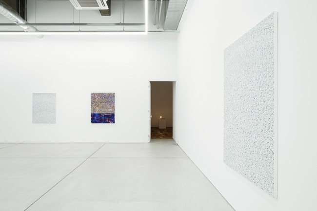 Installation view, artwork, left to right: baanai, Satoru Tamura